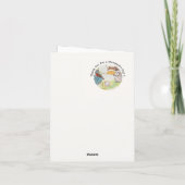 He Diddle Diddle Birthday Party Collection Dankeskarte (Rückseite)