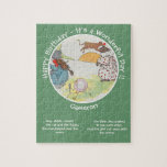 He Diddle Diddle Birthday Party Collection Puzzle<br><div class="desc">Kinderzimmer Rhyme Illustration von "The Real Mother Goose" von Blanche Fisher Wright (1916). Ein Bild, das nicht urheberrechtlich geschützt ist und öffentlich zugänglich ist. Dieses Bild wird aus einem hochauflösenden Bild gemacht, direkt aus der Originalquelle gescannt und bietet somit die höchste verfügbare Qualität. Hey, stecke ab! Die Katze und das...</div>