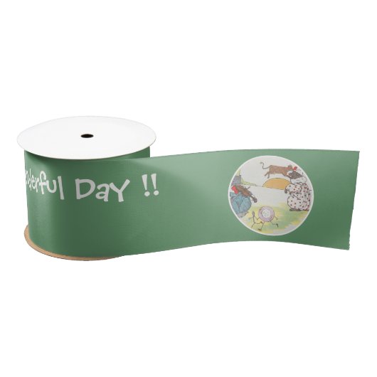 He Diddle Diddle Birthday Party Collection Satinband (Spule)