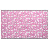 He Diddle Diddle Kinderzimmer-Reim-Rosa-Gewebe Stoff (Yard (91,4 cm))
