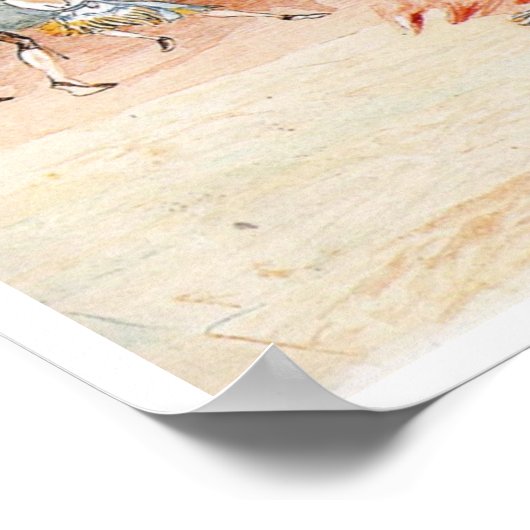 He diddle diddle Poster (Ecke)