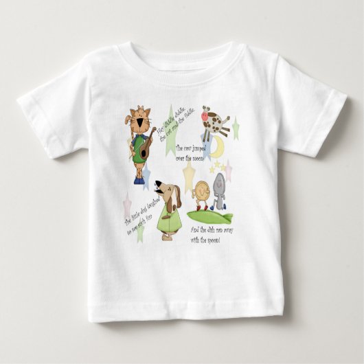 He Diddle Diddle - Säuglings-T - Shirt (Vorderseite)