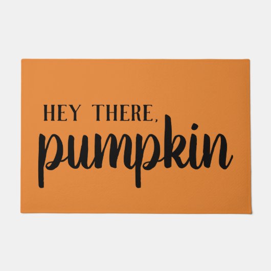 He dort, Kürbis-Tür-Matte Fußmatte (Vorderseite)