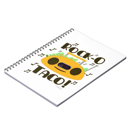 He Felsen-O Taco Notizblock (Linke Seite)