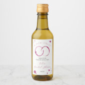 He Had Her at Merlot, Wine, Wine Stains, Shower Weinetikett (Vorderseite)
