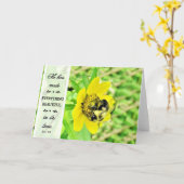 He has Made Everything Beautiful - Ecc 3:11 Blank Karte (Gelbe Blume)