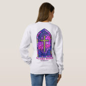 He Has Risen Sweatshirt (Schwarz voll)