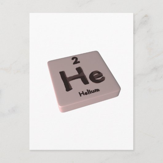 He Helium Postkarte (Vorderseite)