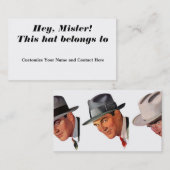 He, Herr! Visitenkarte (Vorne/Hinten)