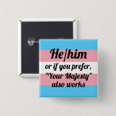 He/Him Button (Vorne & Hinten)