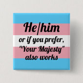 He/Him Button (Vorderseite)
