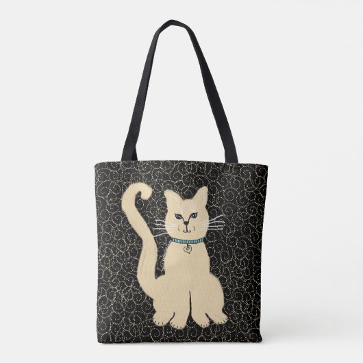 He hübsche Kitty-Designer-Tasche durch Julie Tasche (Rückseite)