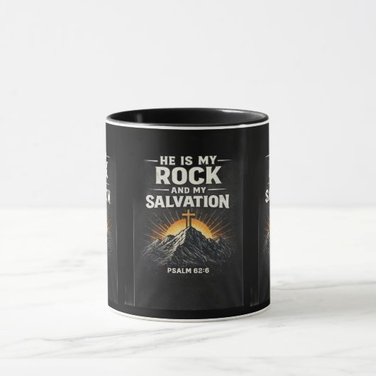 He is my rock tasse (Zentrum)