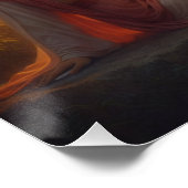 He Is Risen Christian Poster (Ecke)