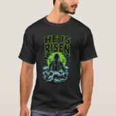 He Is Risen Cthulhu Easter Tee (Vorderseite)