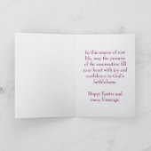He Is Risen Easter Bulk Cards Church Greeting Karte (Innenseite)