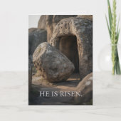 He Is Risen Easter Bulk Church Greeting Cards Karte (Vorderseite)