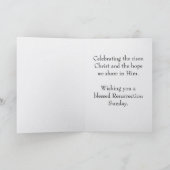 He Is Risen Easter Bulk Church Greeting Cards Karte (Innenseite)