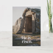 He Is Risen Easter Bulk Church Greeting Cards Karte (Vorderseite)