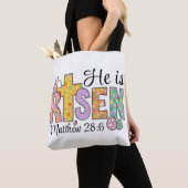 He Is Risen Easter Christian Tote Bag Tasche (Von Nahem)