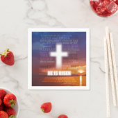 He is Risen - Easter Serviette (Beispiel)