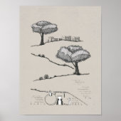 He Is Risen, Empty Tomb, WALL Art, Jesus Print, Je Poster (Vorne)