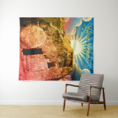 He is Risen - Garden Tomb Jerusalem Wandteppich (Beispiel (Horizontal))