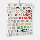 He is Risen Keramikornament (Rechts)