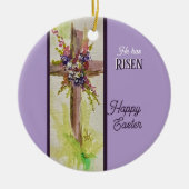 He is Risen Ornament (Vorne)