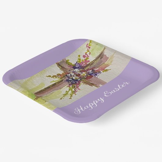 He is Risen  Pappteller (Gewinkelt)