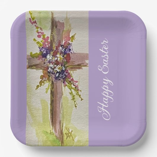 He is Risen  Pappteller (Vorderseite)