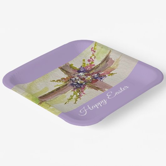 He is Risen Pappteller (Gewinkelt)