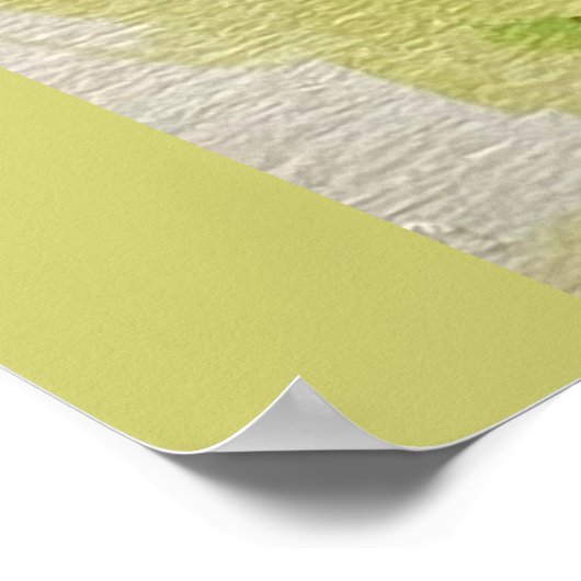 He is Risen Print Poster (Ecke)