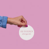 He Is Risen Sticker – Biblical Hope Verse