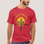 "HE IS RISEN" T-Shirt (Vorderseite)
