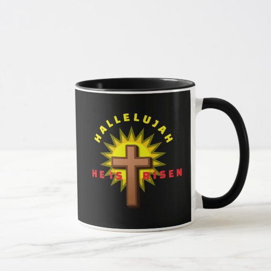 "HE IS RISEN" TASSE (Rechts)