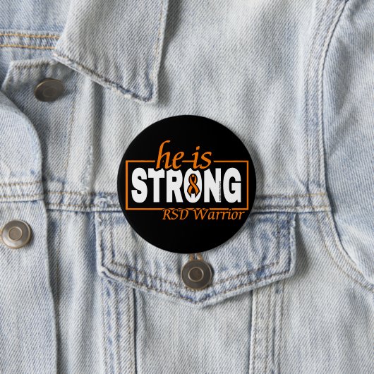 HE IS STRONG... BUTTON (Beispiel)