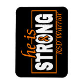 HE IS STRONG... MAGNET (Vertikal)