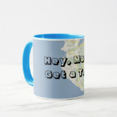 He, Malta! Erhalten Sie einen Baum! Tasse (Vorderseite Links)