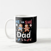 He Or She Dad To Be Christmas Gingerbread Gender R Kaffeetasse (Links)