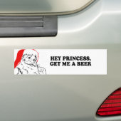 HE PRINZESSIN - ERHALTEN Sie MIR einen BIER T - Autoaufkleber (Auf Auto)