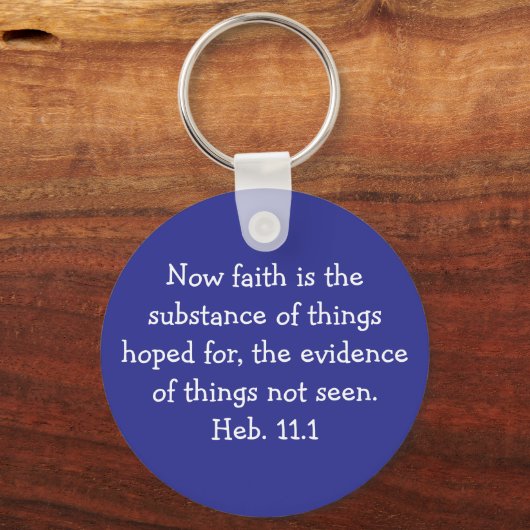 He Restores My Soul Schlüsselanhänger (Rückseite)