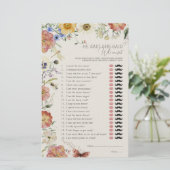 He Said She Said Pressed Wildflower Shower Game (Stehend Vorderseite)