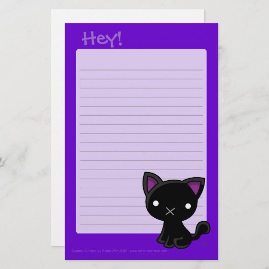 He Schreibens-Auflage Briefpapier (Vorne/Hinten)