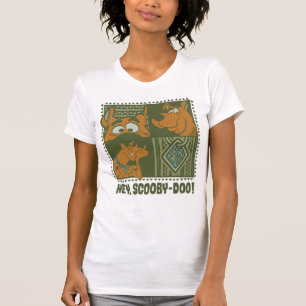 He Scooby-Doo Stammes- quadratische Grafik T-Shirt