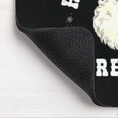 He Sees What You've Been Reading Funny Bookish Chr Mousepad (Ecke)