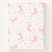 He Sent the Wild Things Off to Bed - Pink Notizblock (Rückseite)