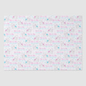 He she New Baby Seidenpapier (Vorderseite)