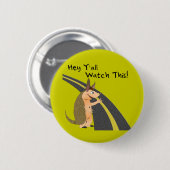 He Sie; Passen Sie diesen Gürteltier-Knopf auf Button (Vorne & Hinten)