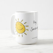He, Sonnenschein! Tasse (Vorderseite Links)